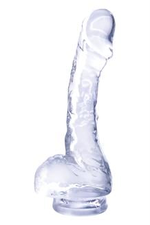 4 Inch Realistic Mini Dildo With Suction Cup Clear