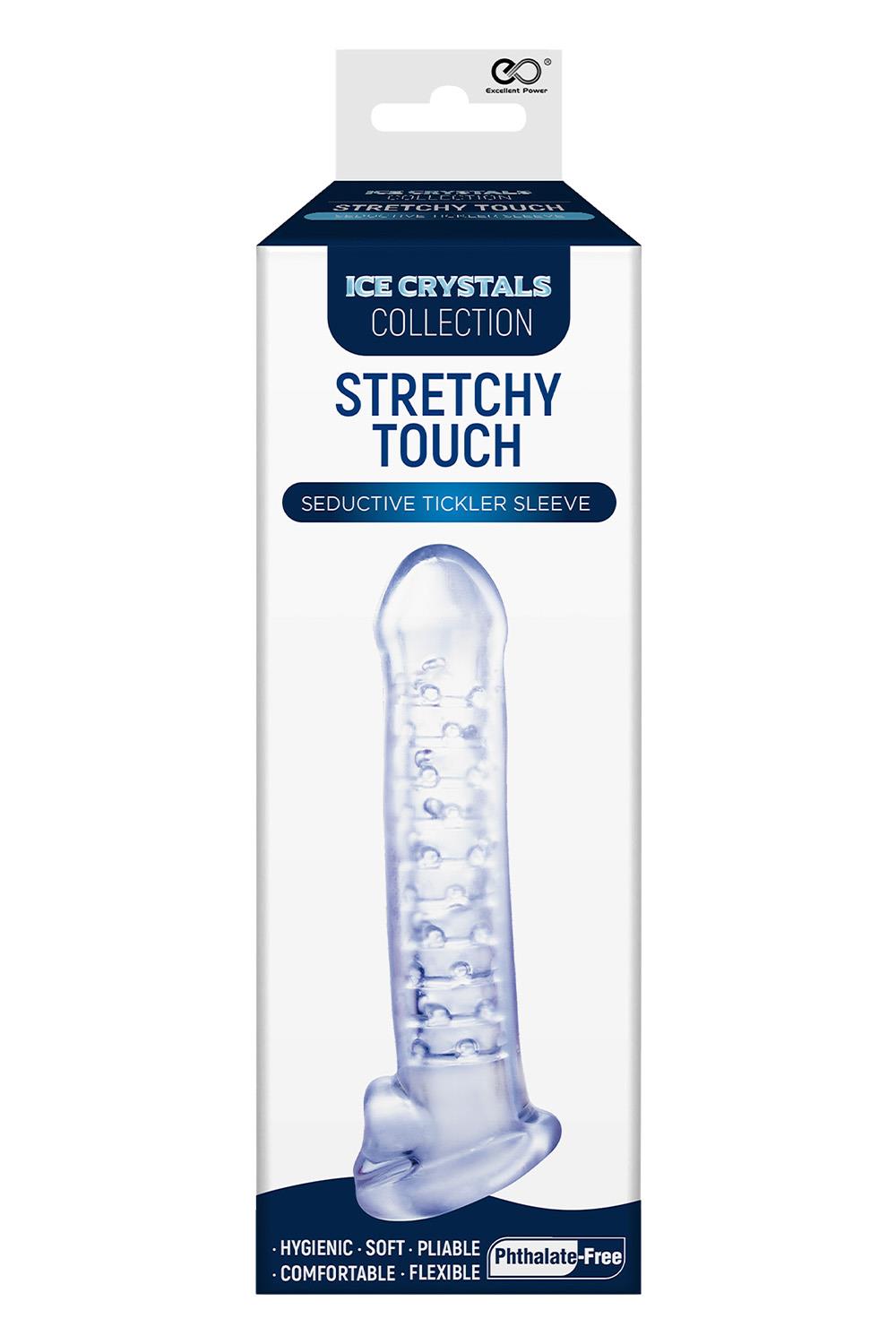 NMC 5.5 INCH TPE TRANSPARENT PENIS ENHANCER