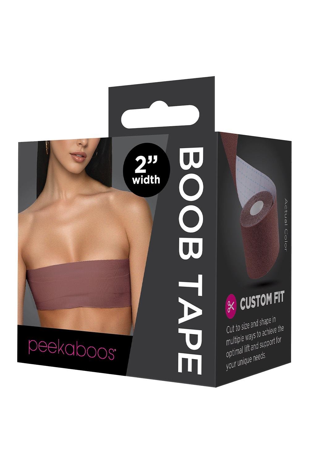 PEEKABOOS BOOB TAPE 15 FEET,  BROWN