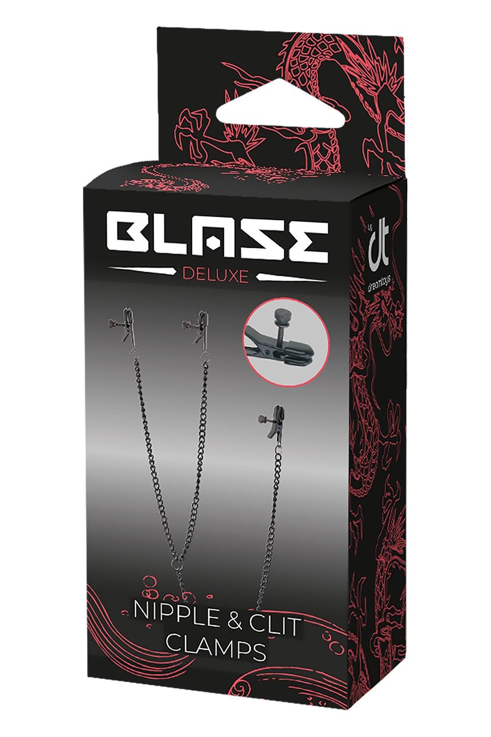 BLAZE DELUXE NIPPLE & CLIT CLAMPS