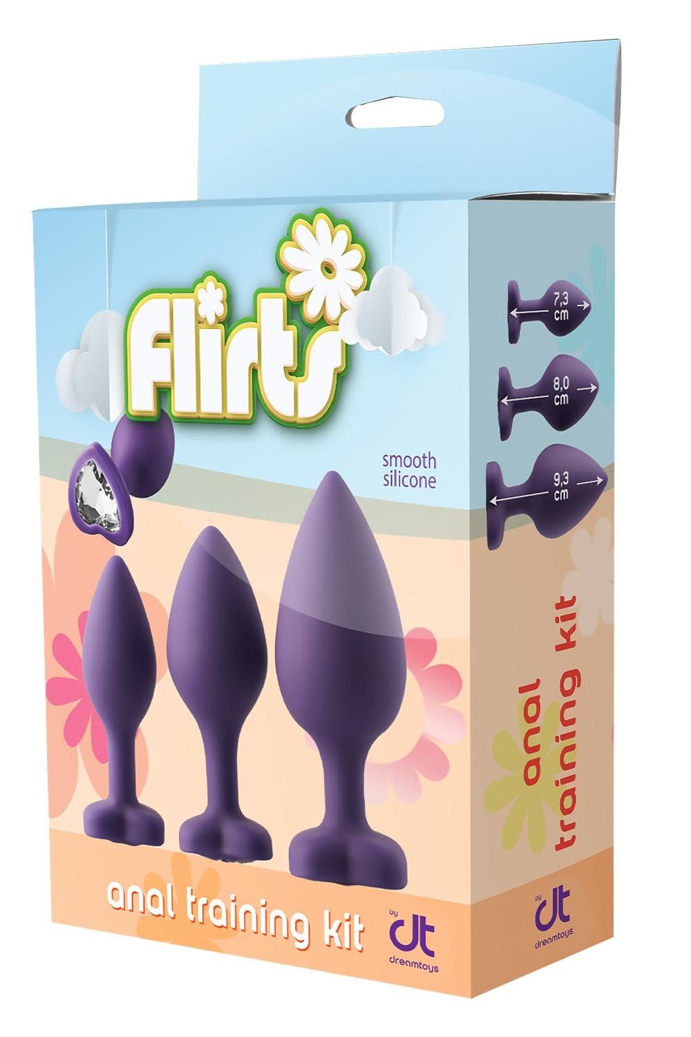 FLIRTS ANAL TRAINING KIT GEM STONE PURPLE