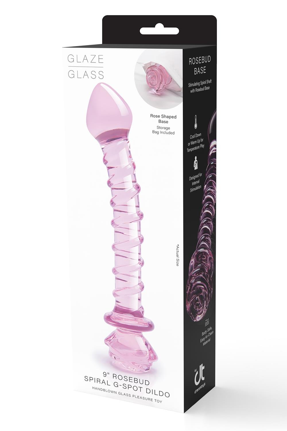 Rosebud Spiral G-Spot Dildo