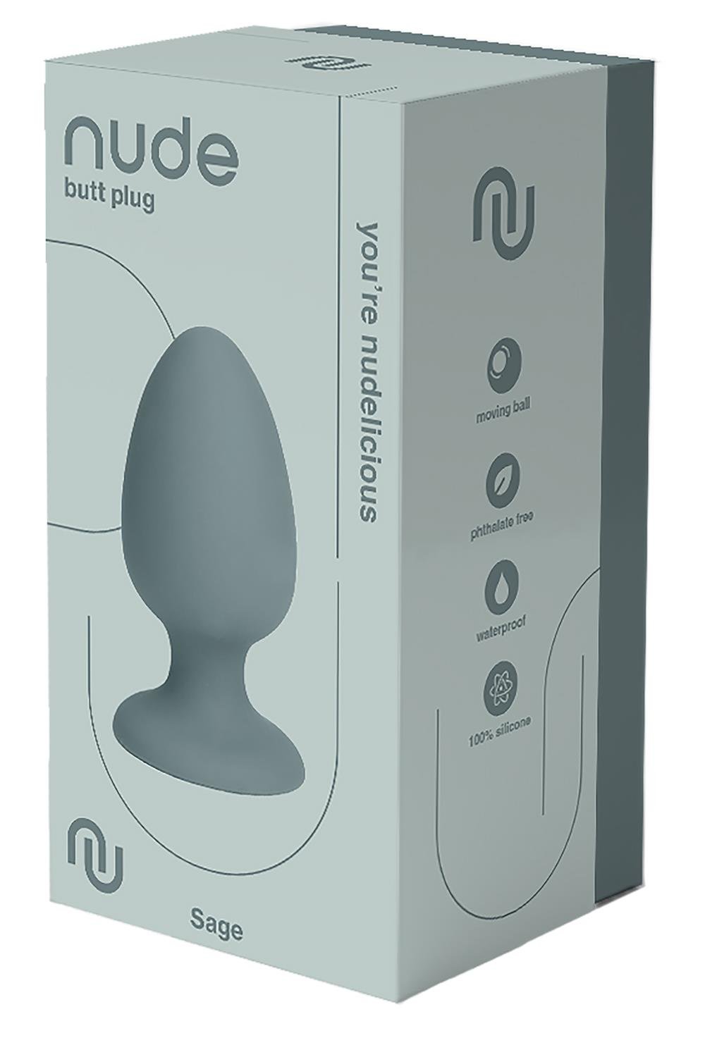 NUDE SAGE BUTT PLUG - TRAVELSIZE
