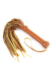 Elite Flogger Cognac Vegan Leather