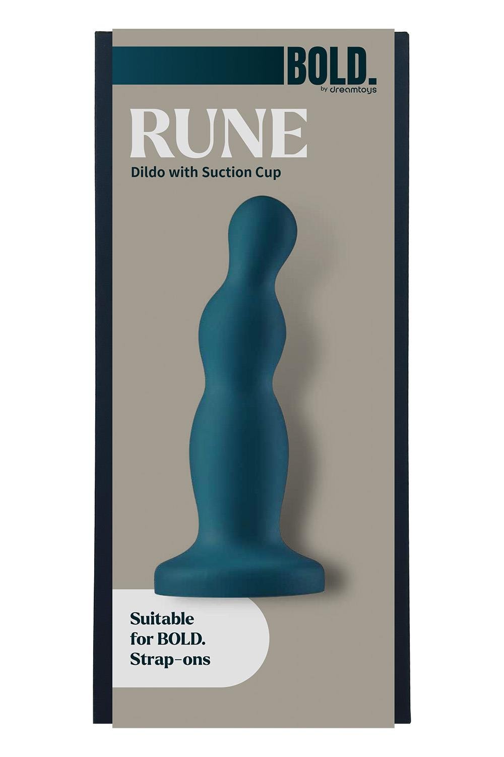 RUNE  Dildo with Suction Cup