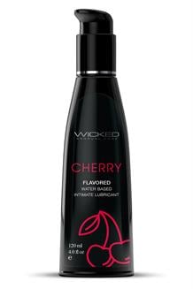 WICKED AQUA CHERRY FLAVORED LUBRICANT 120ML