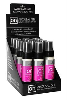 Ice Arousal Gel 12 Piece Display