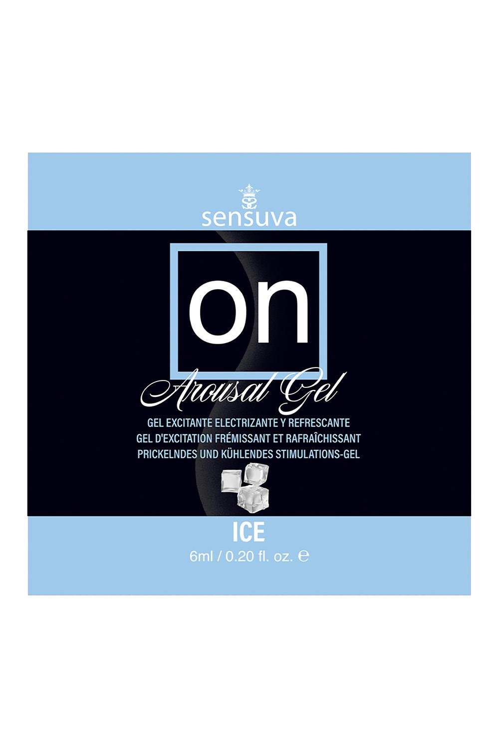 SENSUVA ON ICE AROUSAL GEL 6 ML