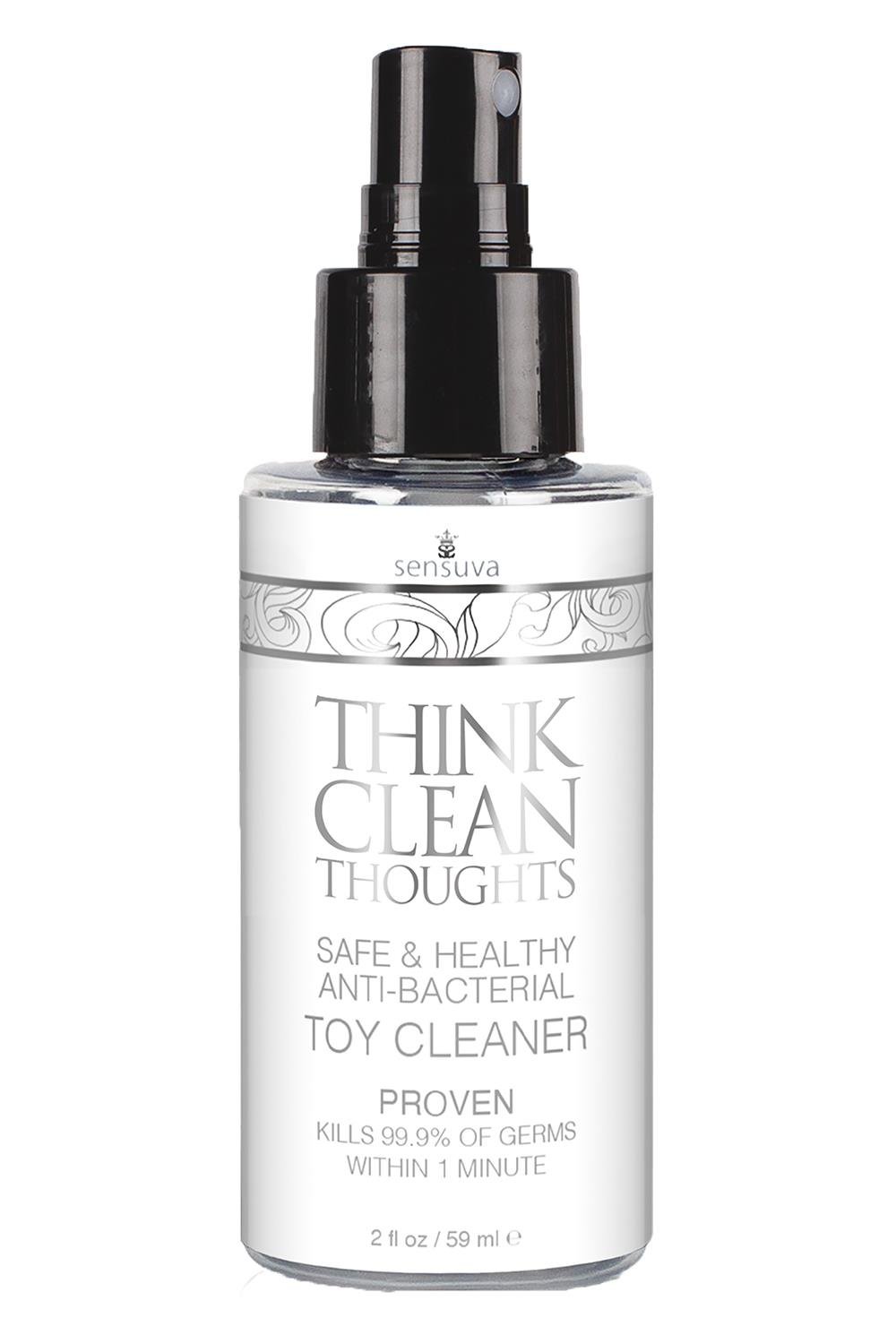 SENSUVA THINK CLEAN THOUGHTS ANTI BACTERIAL TOY CLEANER 59ML