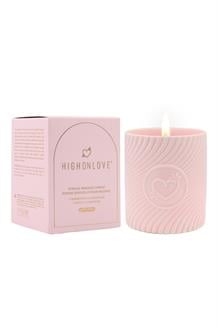 Pink Massage Candle Strawberries and Champagne 220ml