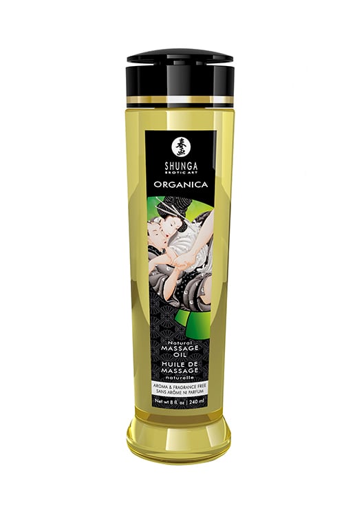 ORGANICA MASSAGE OIL NATURAL 240 ML