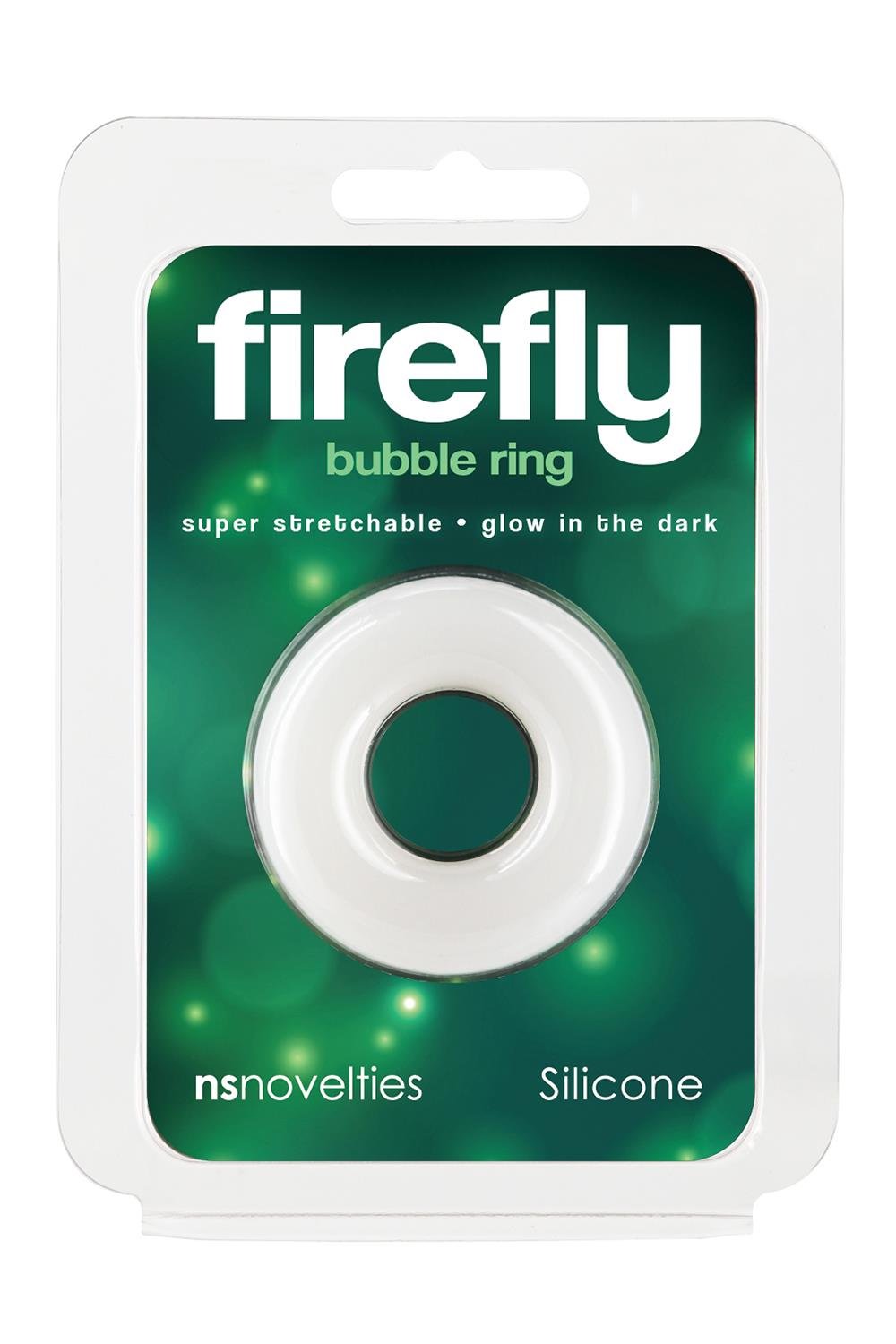 FIREFLY BUBBLE RING SMALL WHITE