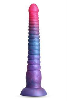 Stacked 9 Inch Dildo Pink/Blue