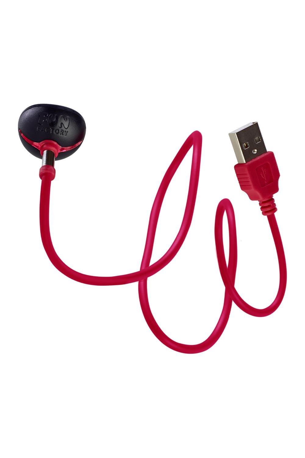 FUN FACTORY USB MAGNETIC CHARGER RED