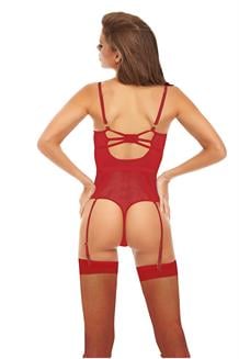 STRAP OVERLAY TEDDY RED