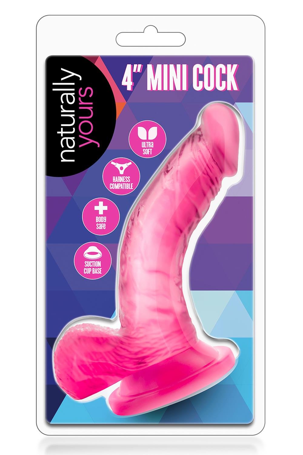 4 Inch Mini Cock Pink