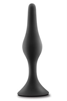 Platinum Silicone Beginner Plug Medium Black