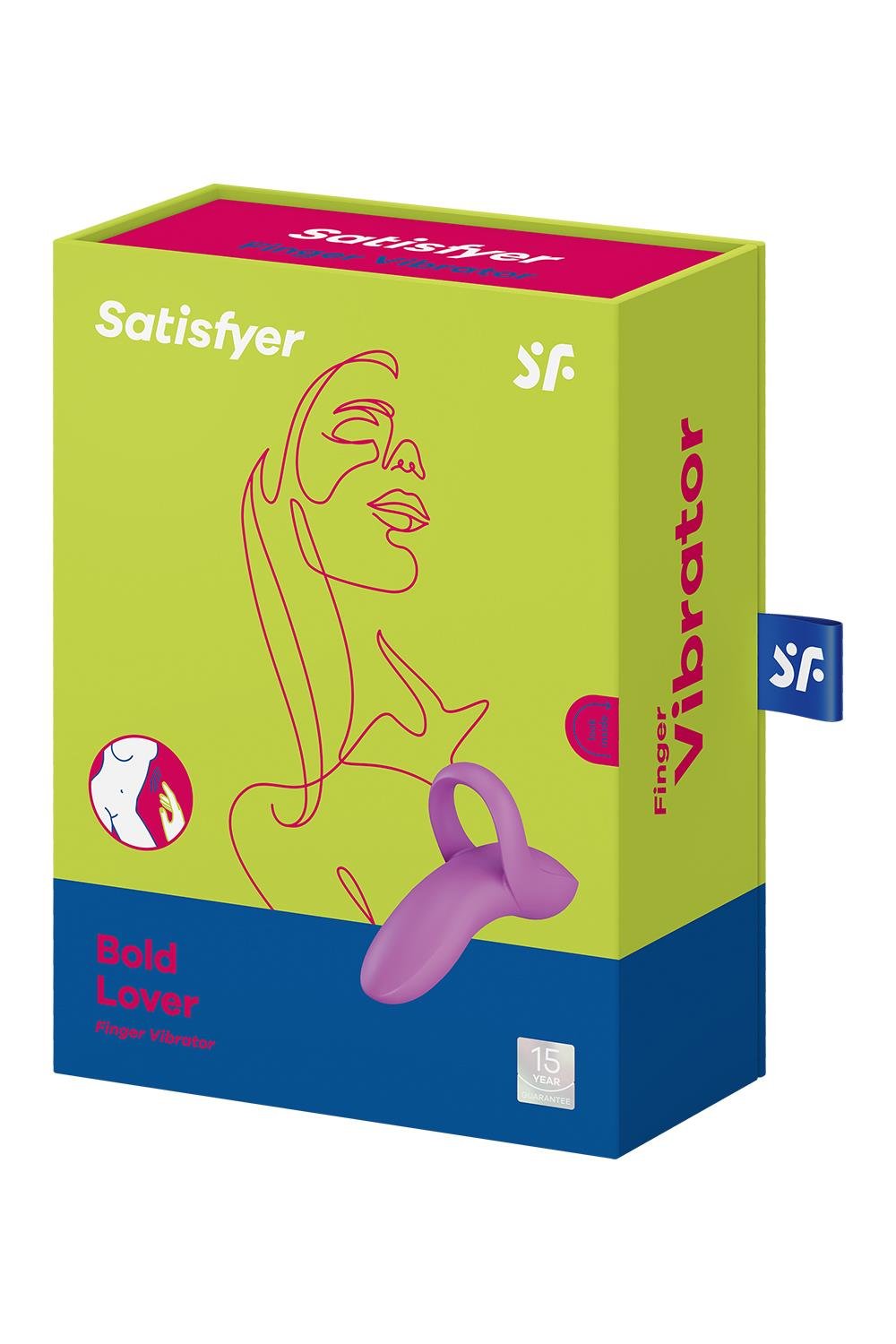 SATISFYER BOLD LOVER DARK PINK