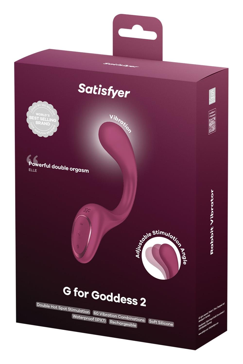 G for Goddess 2 Wine Red