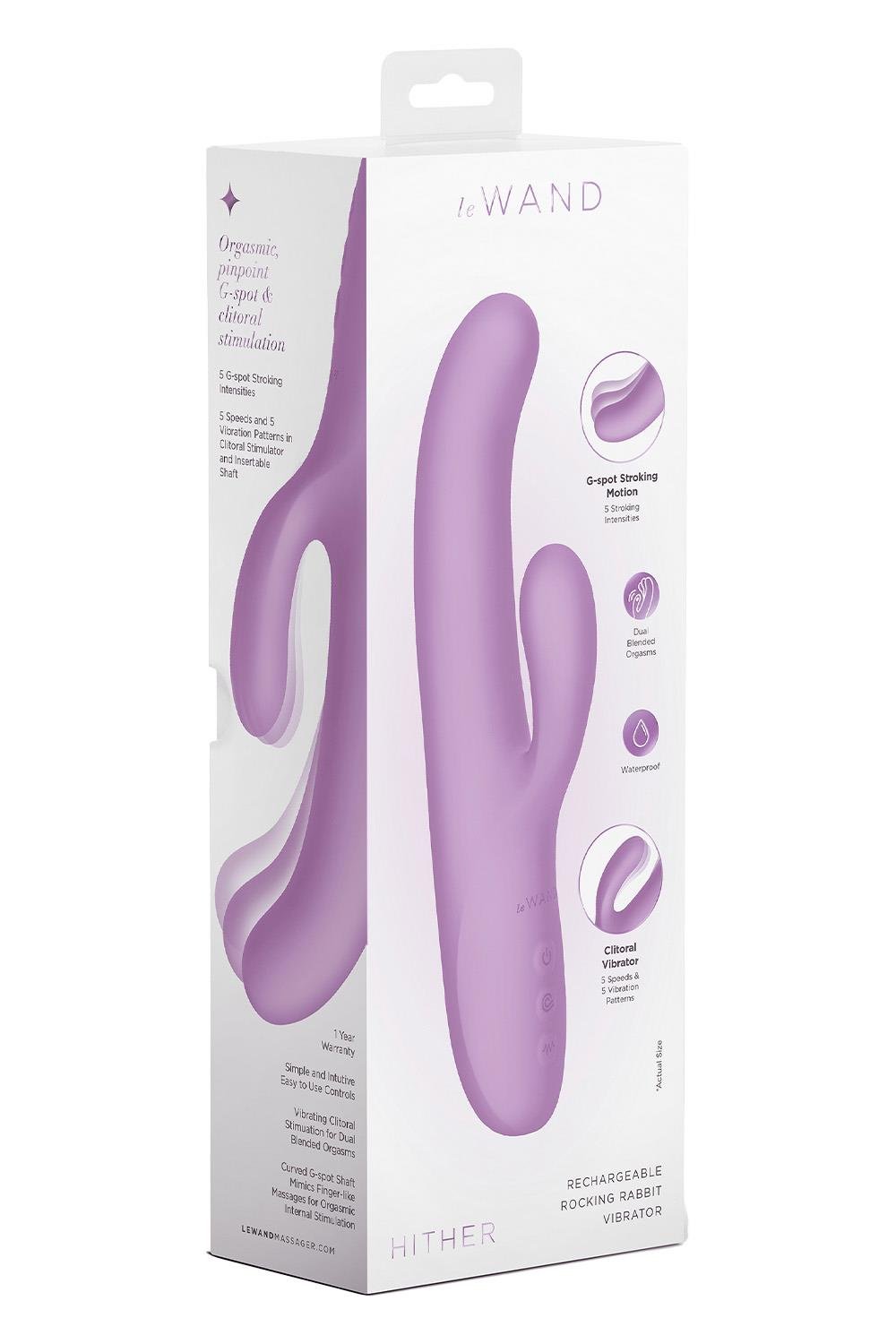 LE WAND HITHER ROCKING RABBIT VIBRATOR
