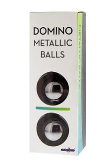 DOMINO METALLIC BALLS - SILVER