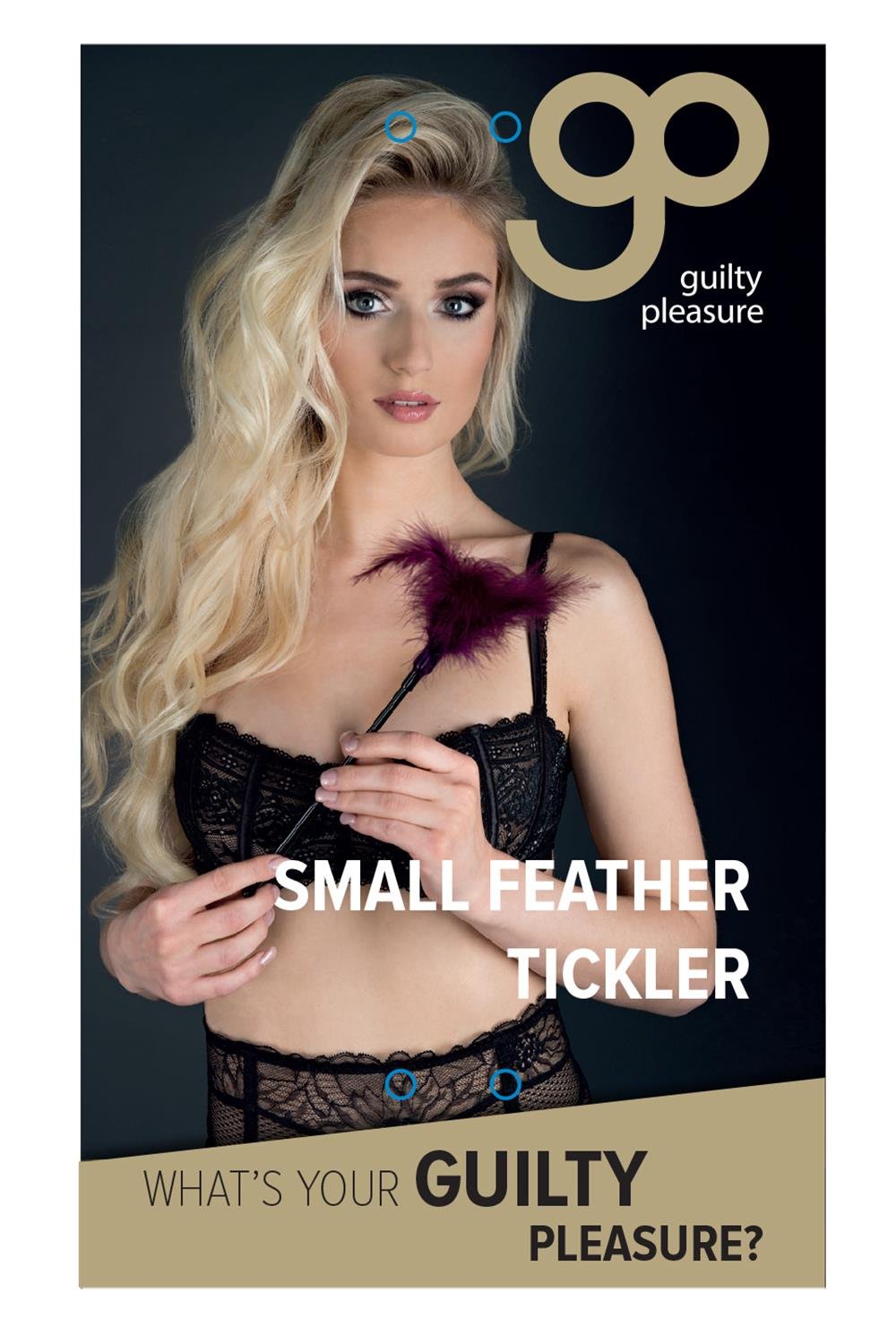 GP SMALL FEATHER TICKLER PURPLE