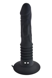 Vibrating Ass Fucker Black