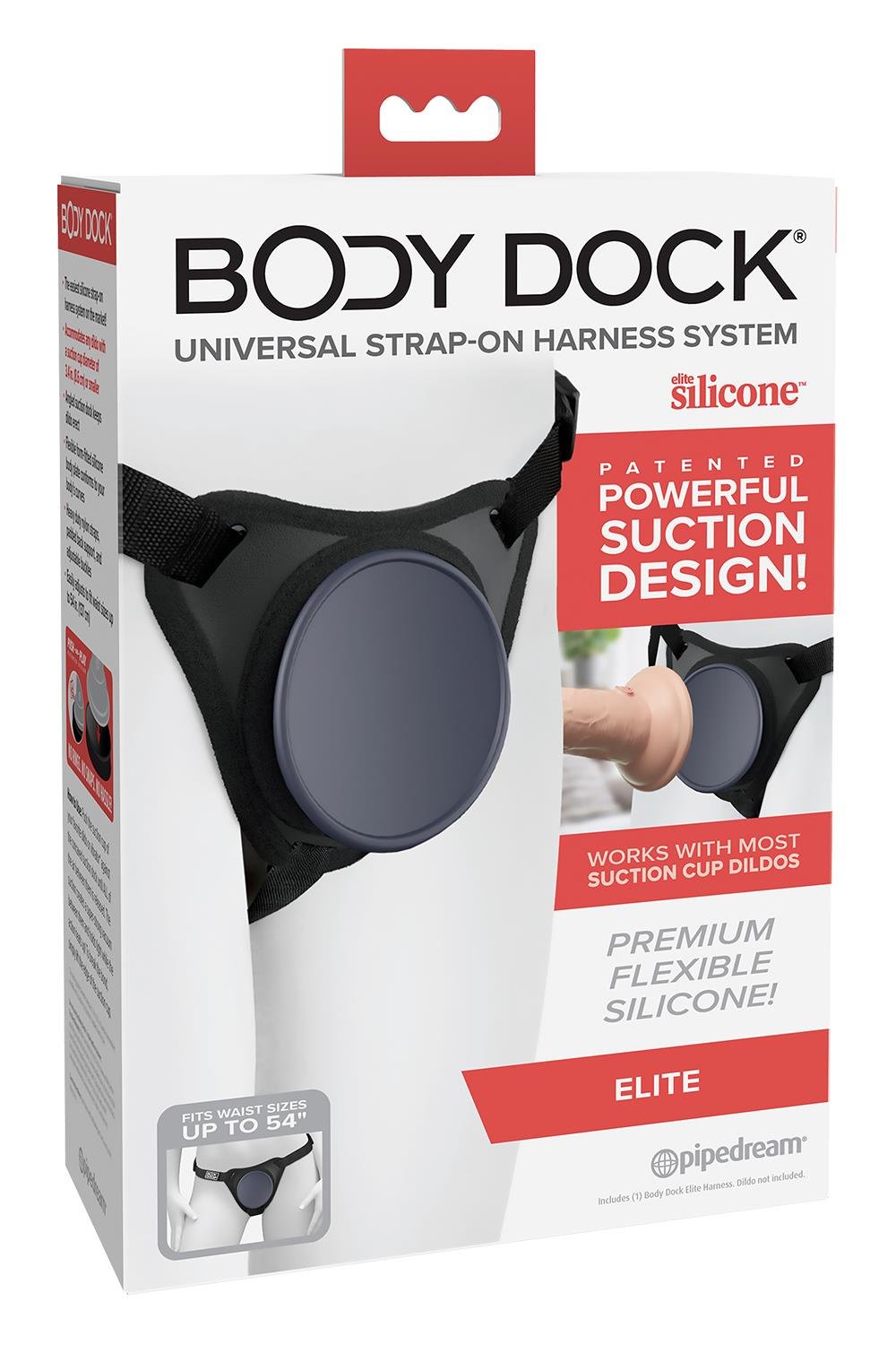 BODY DOCK ELITE HARNESS BLACK