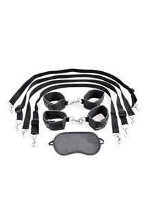 Cuff & Tether Set Black