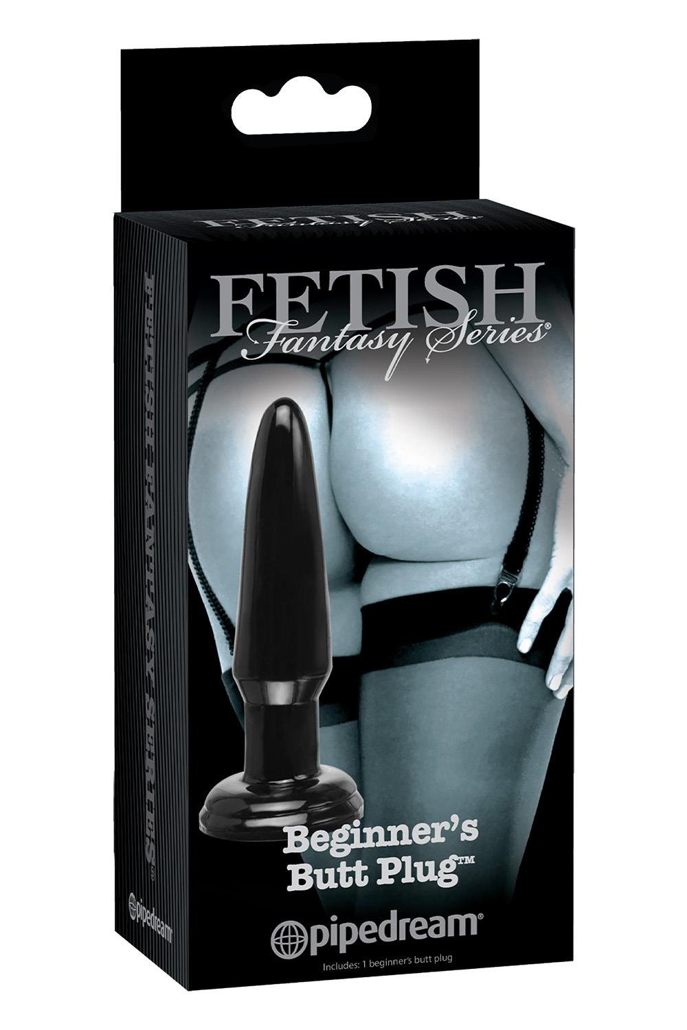 FETISH FANTASY SERIES LIMITED EDITION BEGINNER'S BUTT PLUG BLACK