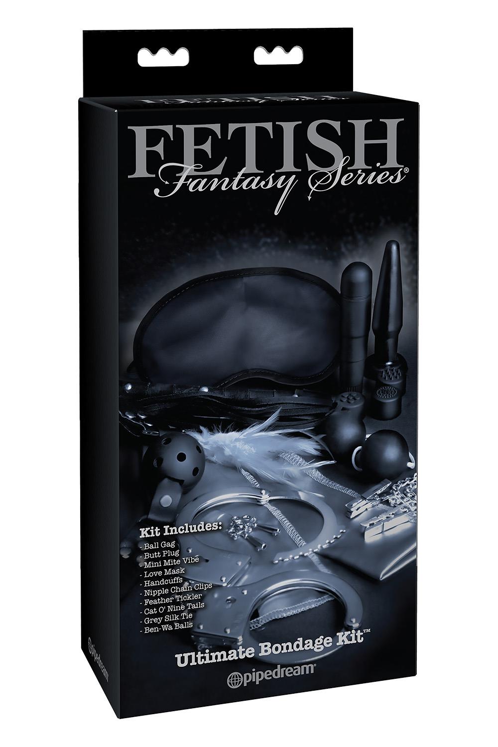 FETISH FANTASY SERIES LIMITED EDITION ULTIMATE BONDAGE KIT BLACK