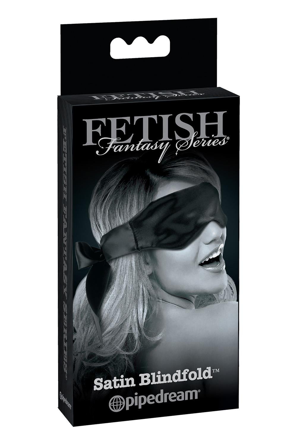 FETISH FANTASY SERIES LIMITED EDITION SATIN BLINDFOLD BLACK