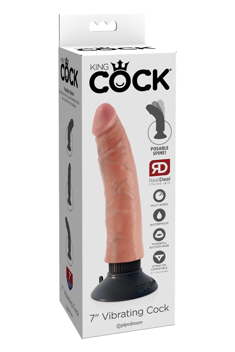 7 Inch Vibrating Cock Light