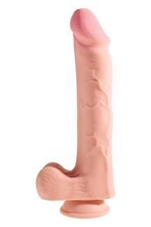 12 Inch Triple Density Cock with Balls Light
