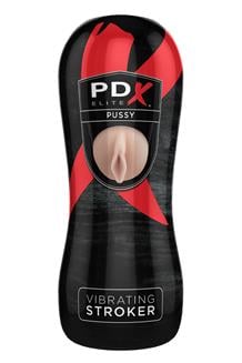 Vibrating Pussy Stroker Light