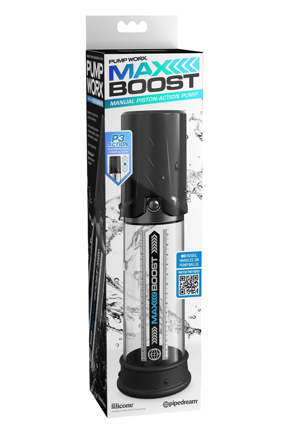 Max Boost Penis Pump Black