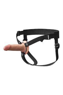 5 Inch Silicone Hollow Strap-On Dual Density