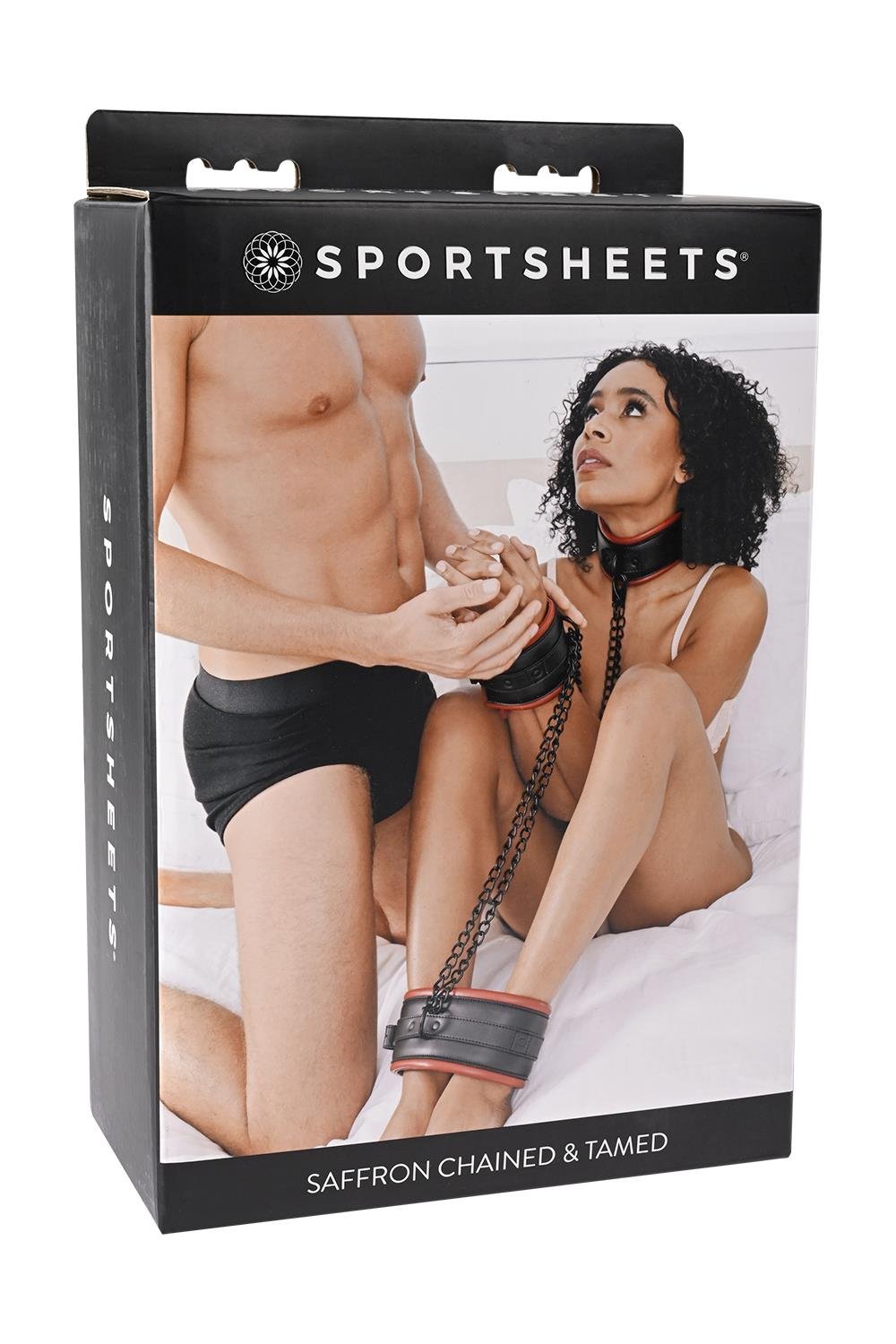 SPORTSHEETS SAFFRON CHAINED AND TAMED BLCK