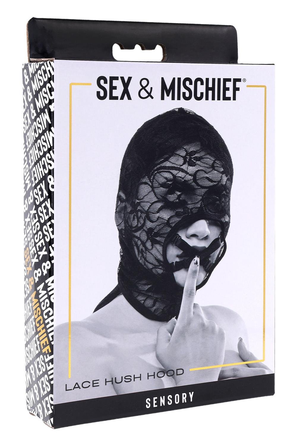 SPORTSHEETS SEX AND MISCHIEF LACE HUSH HOOD