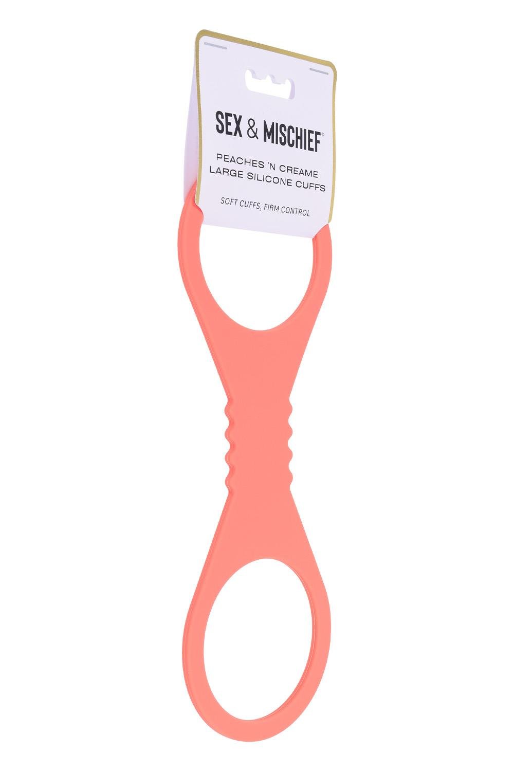 PEACHES 'N CREAME LARGE SILICONE CUFFS