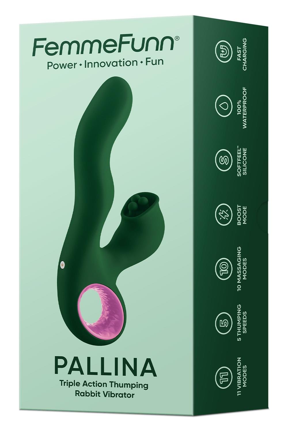 FEMMEFUNN PALLINA DARK GREEN