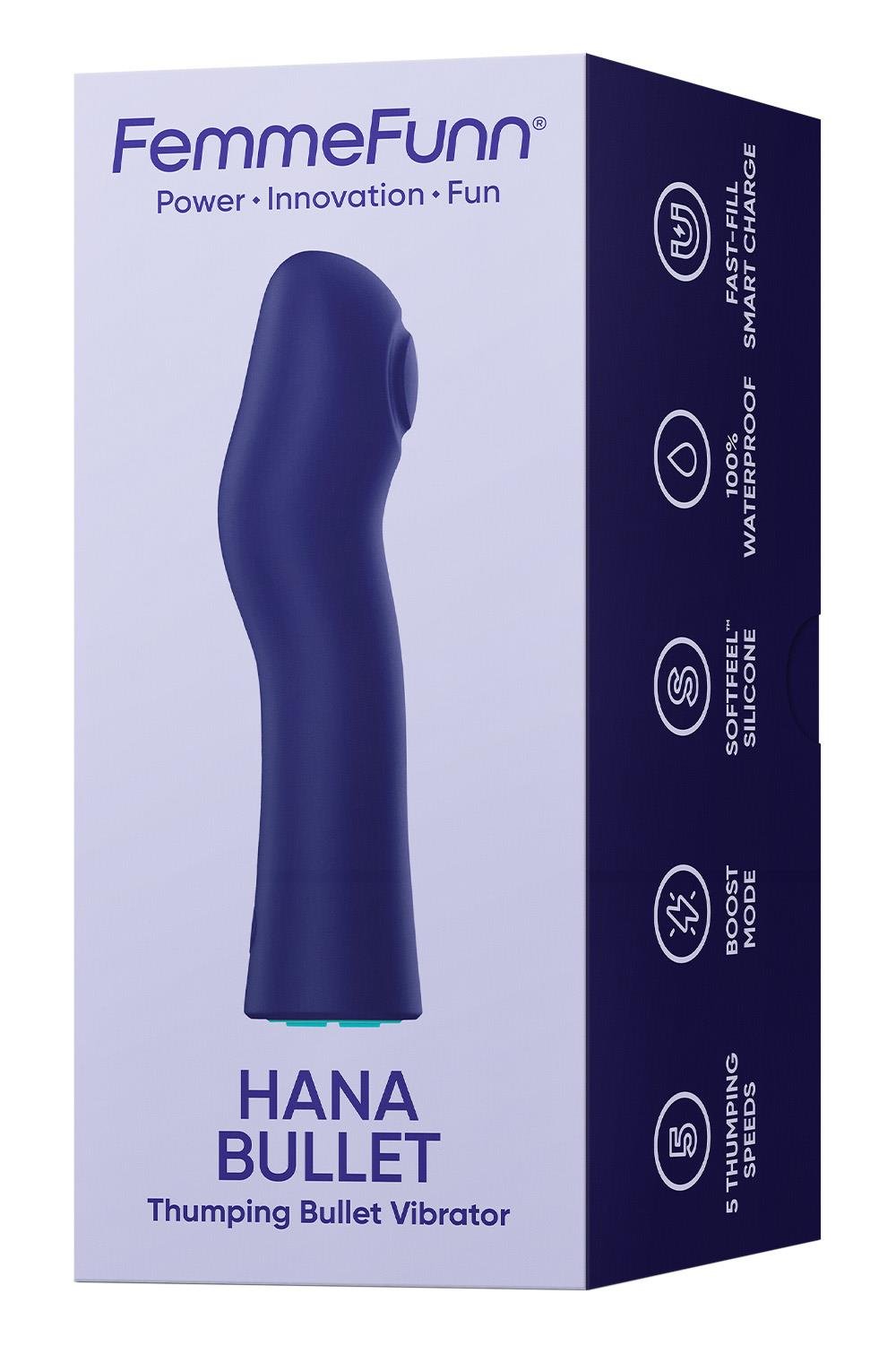 HANA THUMPING BULLET DARK PURPLE