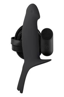 H4 Vibrating Hollow Strap H4 Size L Black