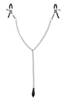 Nipple Clamps with Chain and Pendant