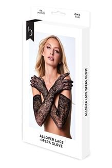 BACI ALLOVER LACE OPERA GLOVE