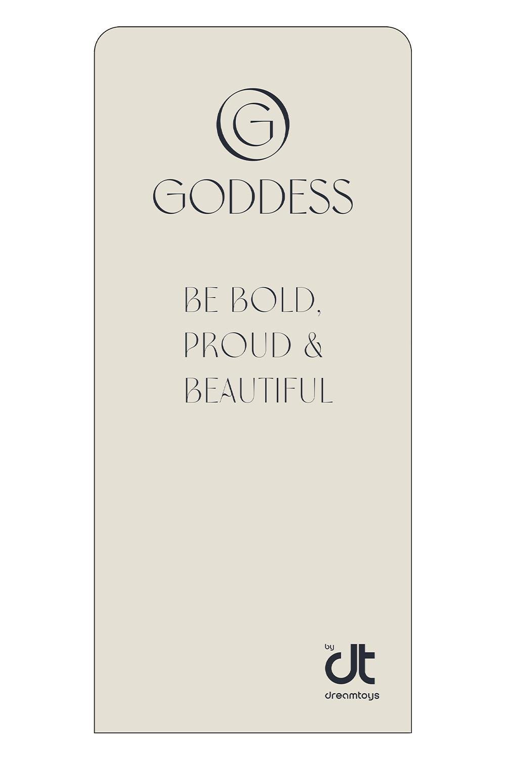 INLAY DREAMTOYS GODDESS IRIS DUO VIBRATOR WITH SLIDING BEAD