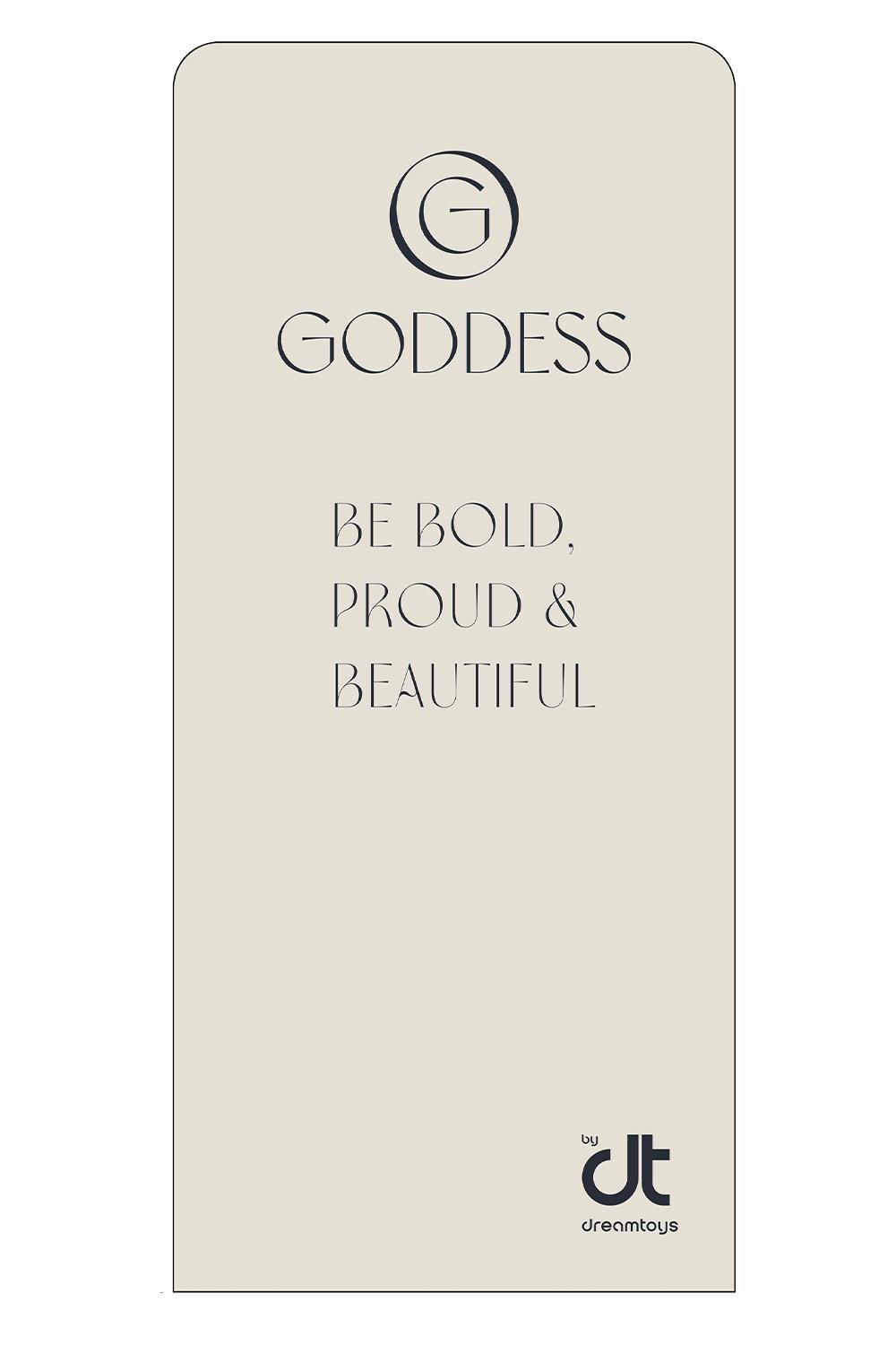 INLAY DREAMTOYS GODDESS AFRODITE UP AND DOWN VIBRATOR WITH ROTATING BEADS