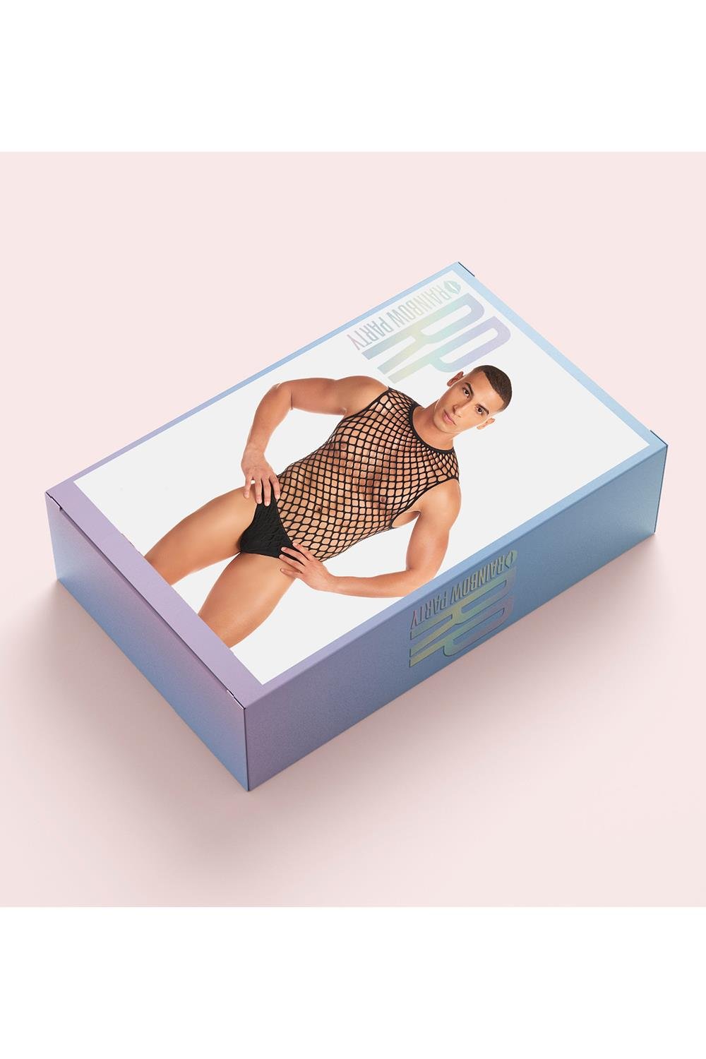 RAINBOW PARTY FULL EFFECT 2PC SET BLACK