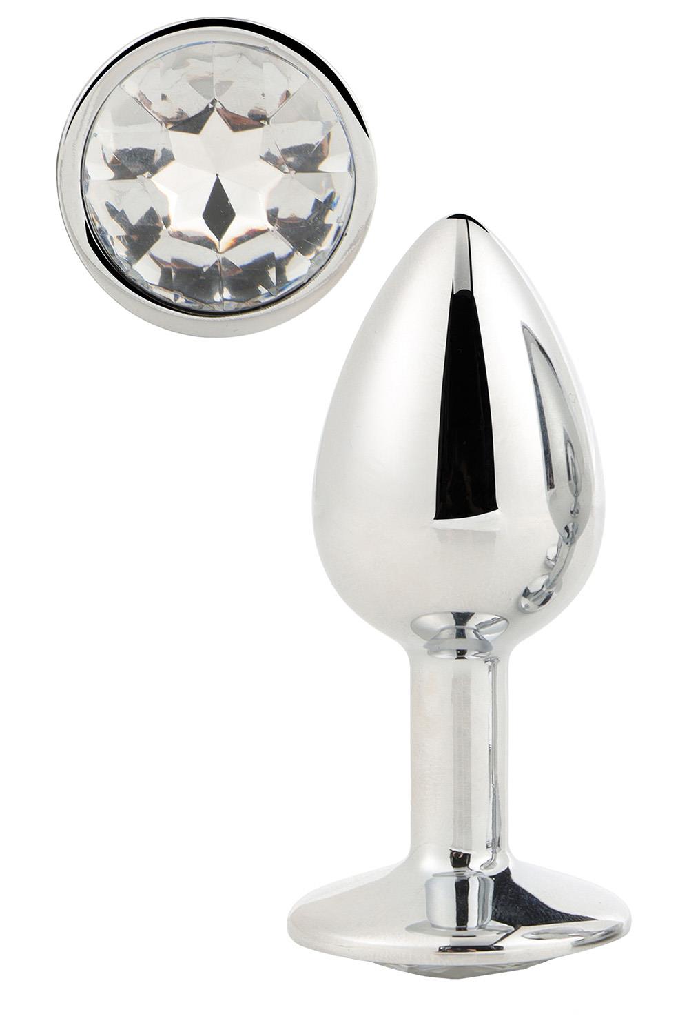 Gleaming Love Plug size S silver