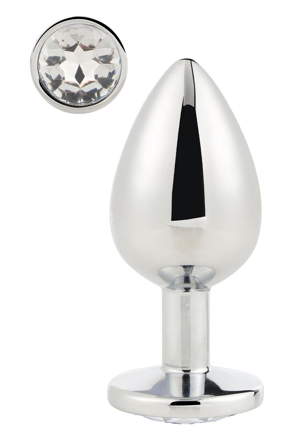 Gleaming Love Plug size L silver